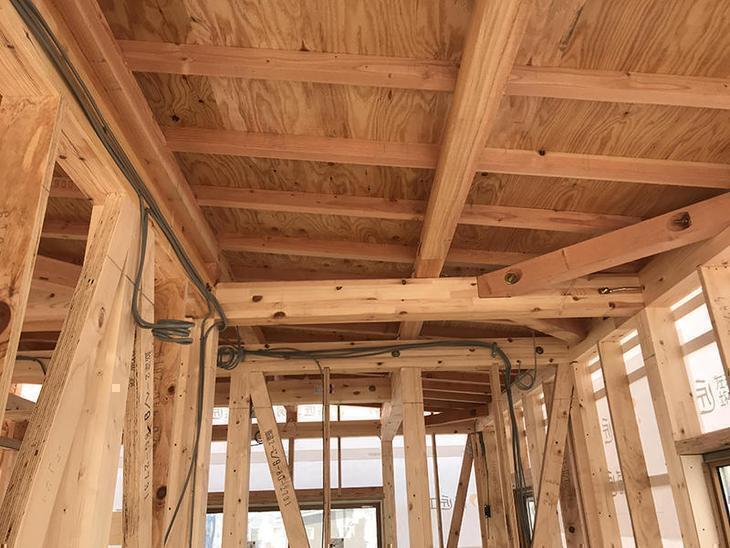 宅内の先行配線工事を流してもらっています。担当：森井