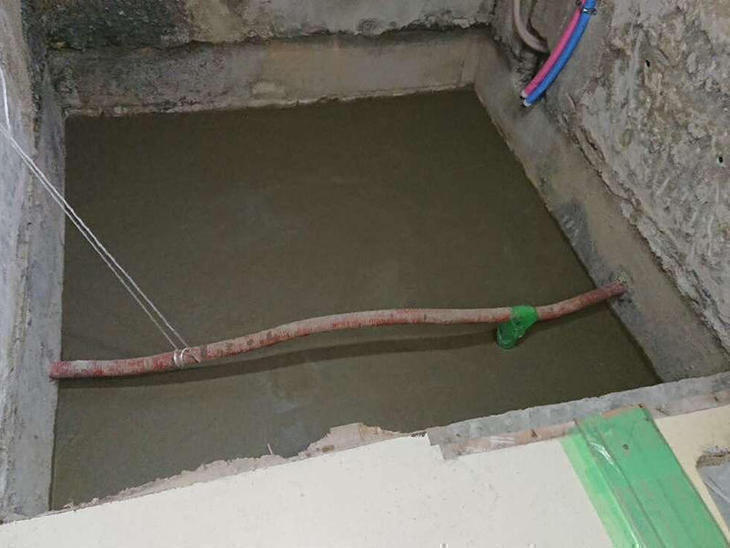 コンクリートの打設完了です！担当：亀田