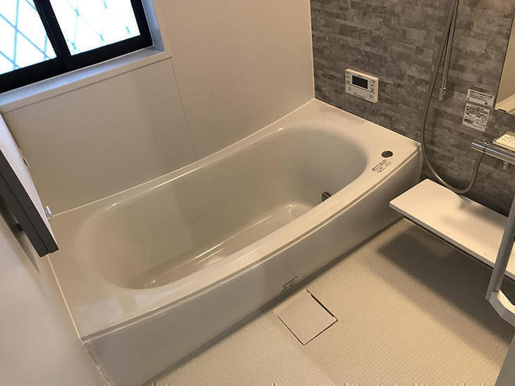 浴室が完成しました！TOTOのサザナを設置しました。担当：岩城