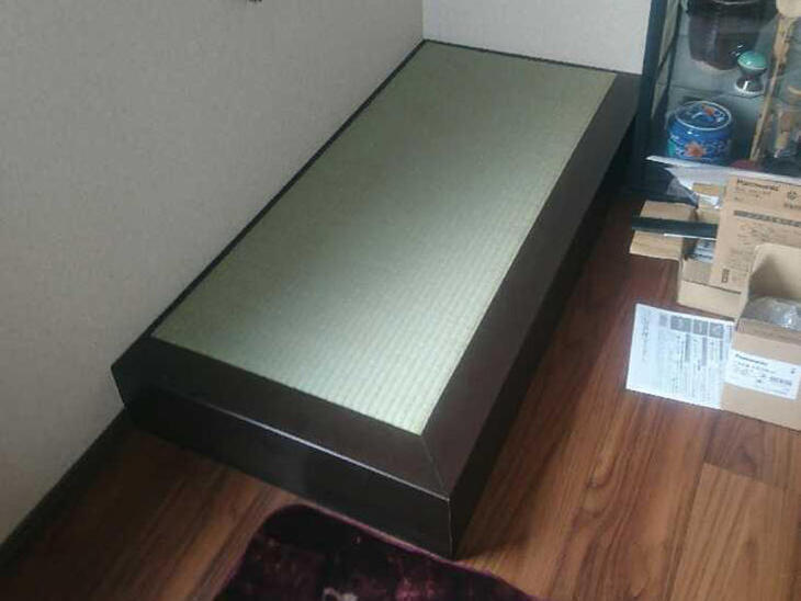 部屋の一部に畳コーナーを設置しました！担当：古屋・白井