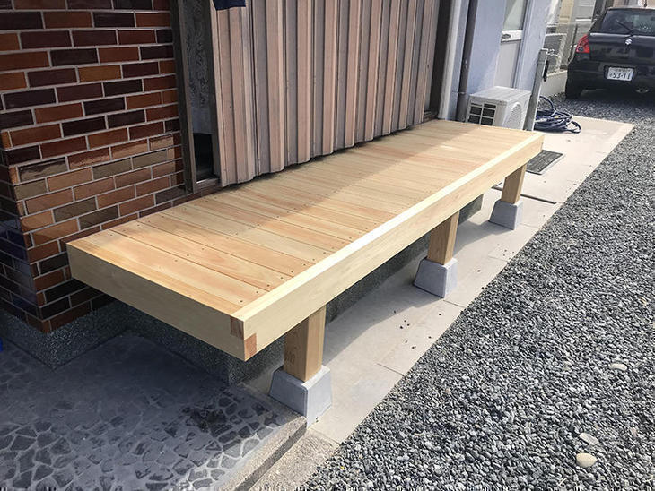 縁側が完成しました！担当：岩城