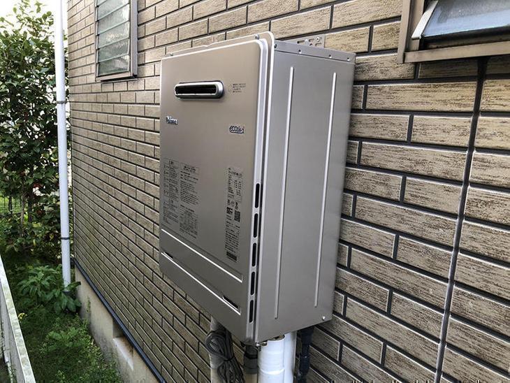 給湯器を交換しました。エコジョーズに交換したので、今後はガス代も安くなります！担当：上田滉大