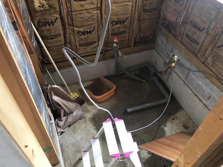 ユニットバス解体が完了しました！！！担当：山中和樹・馬渕