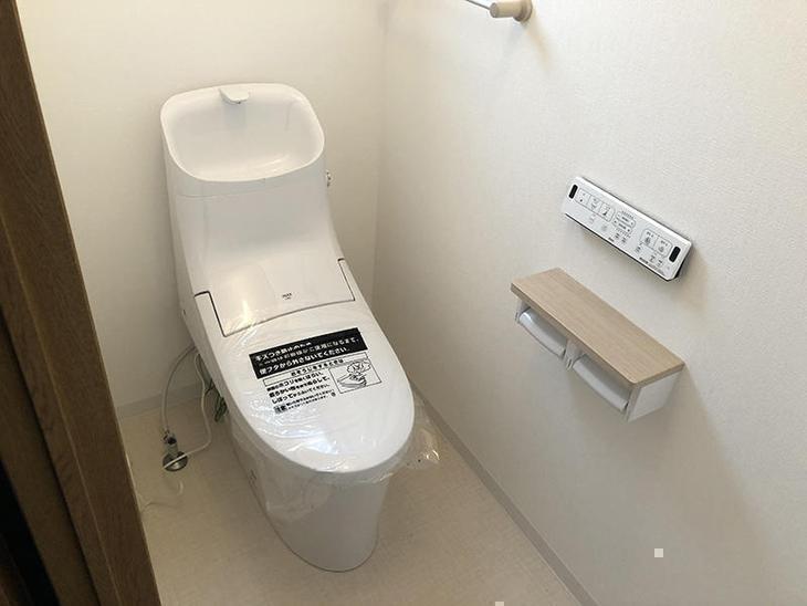 リクシルの匠工房オリジナルのトイレを設置しました！担当：山中和樹・山﨑