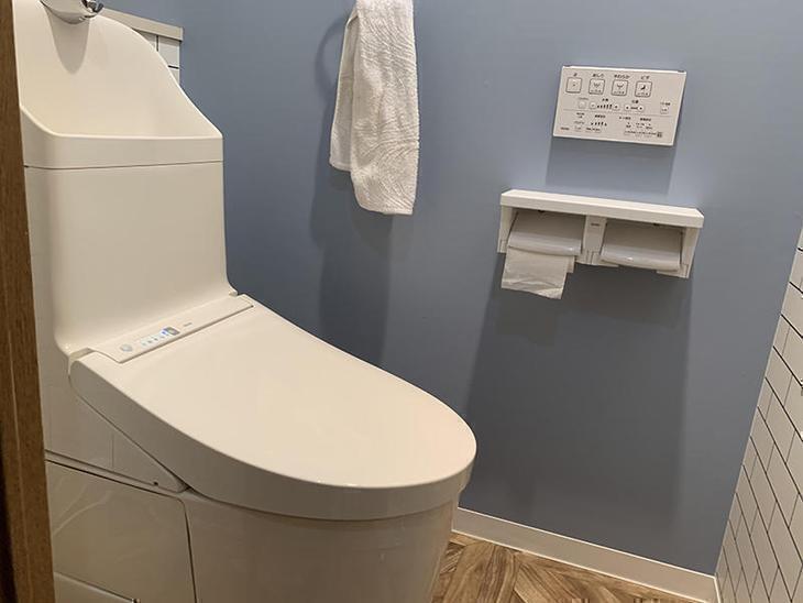トイレの交換を行いました。内装も新しくなりきれいになりました！担当：渡邊