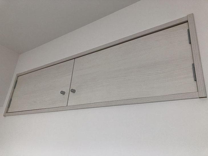 天袋の建具を造作しました。同じ大きさの枠と扉を作ってもらいました！担当：高見