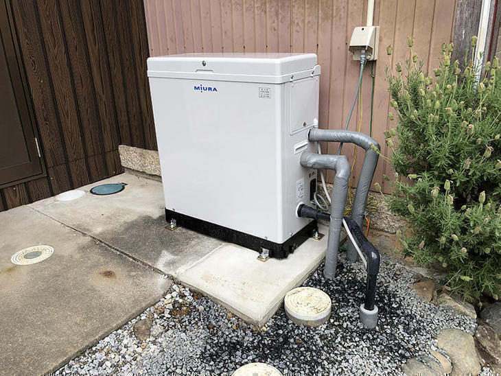 軟水器の設置完了しました！おうちの水が硬水から軟水になります！担当：岩城