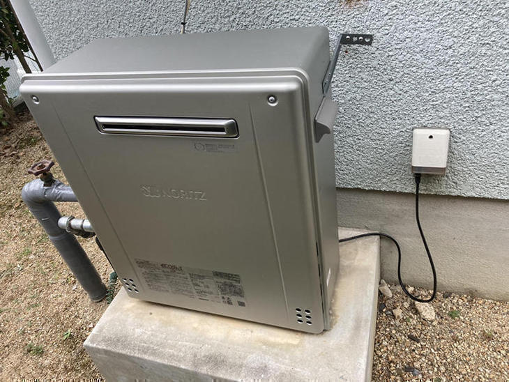 給湯器交換完成しました。ノーリツの商品を設置させて頂きました！担当：平塚