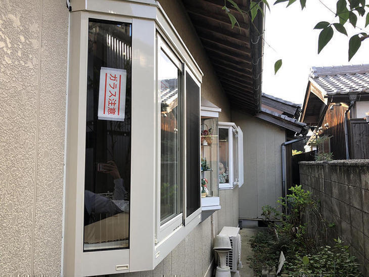 窓の新設の外部になります。サイディングと窓の隙間は補修します。【水口店】中村太亮・中島凌太