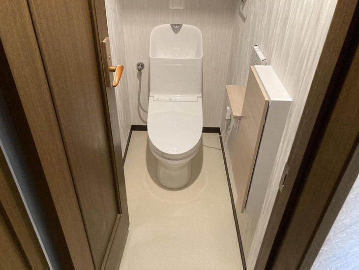 新たにTOTOのトイレを設置しました。【野洲店】山中和樹・森田