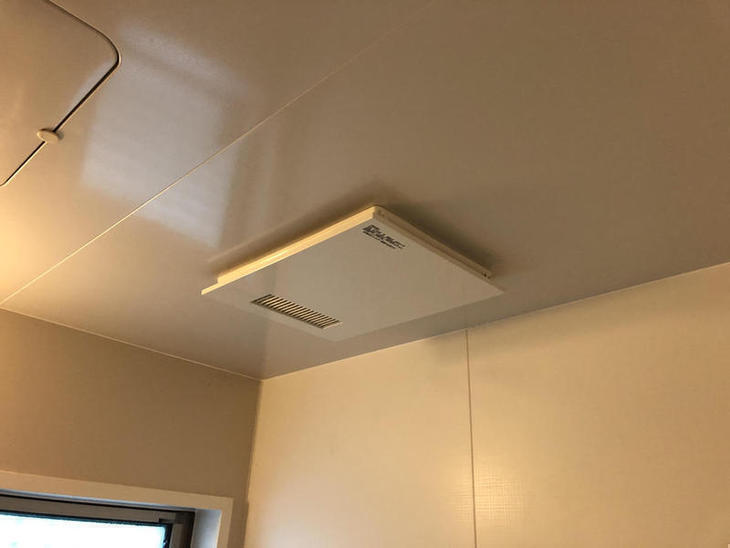 ユニットバスの換気扇を、三菱の暖房換気乾燥機に交換しました！【彦根店】高見