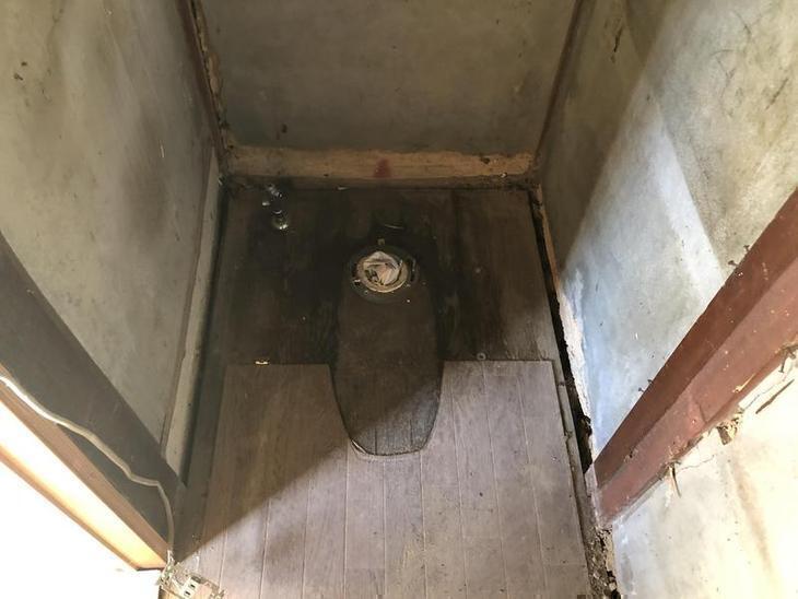 既存トイレを取り外しました！【彦根店】高見・島田