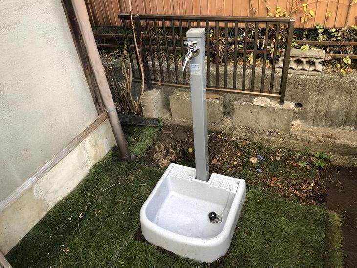外部に立水栓をつけました！【彦根店】高見
