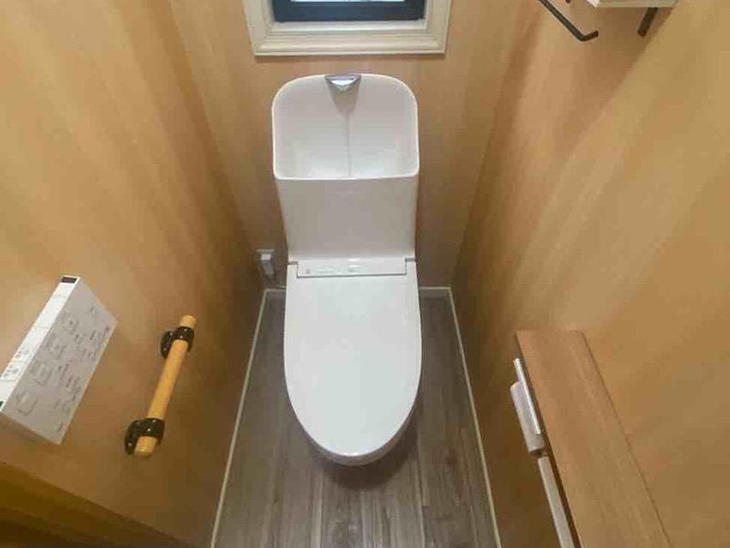 トイレ交換が完了しました！TOTOのZJを取り付けました。【草津栗東店】上田航平