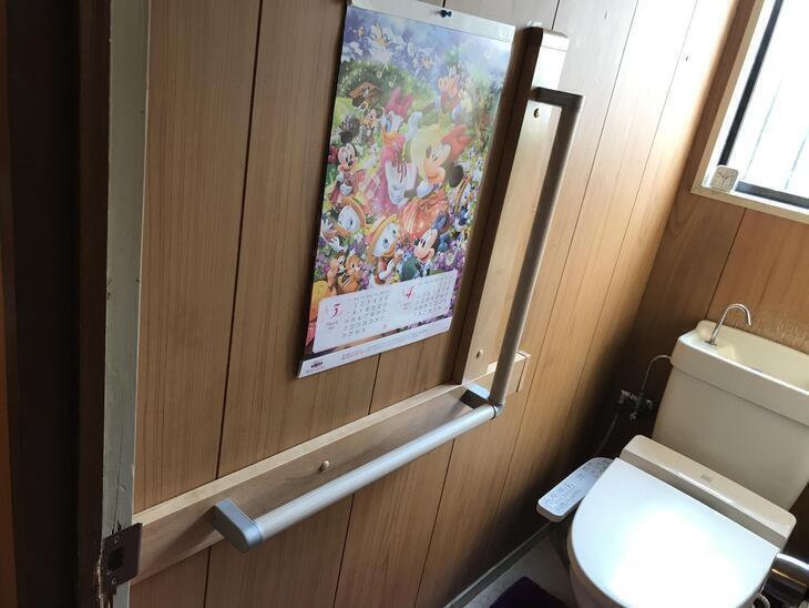 手すり用のベース材を入れ、お施主様に安心して頂けるように施工しました！【野洲店】山尾