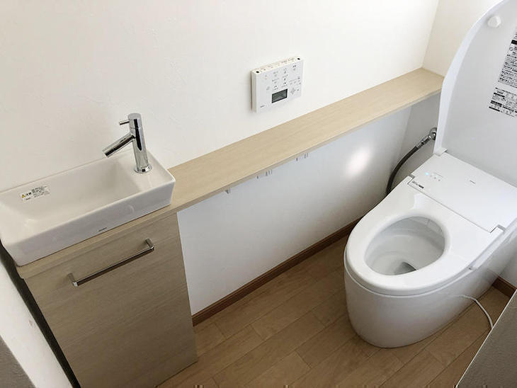 トイレ工事が完了しました！トイレは、TOTOのネオレストを付けました！【野洲店】高田