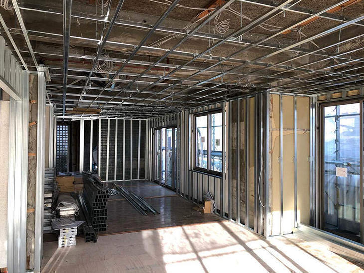 RC造のお家の下地工事です。一般戸建てではなかなか珍しい造りですが、匠工房では様々な工事に対応する事が出来ます！【彦根店】古屋・白井・島田・北