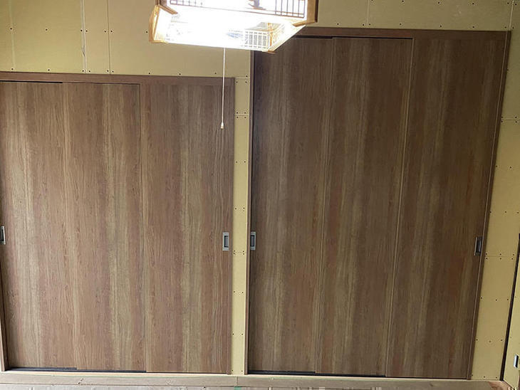 クローゼットの建具を取り付けました！【野洲店】田井中