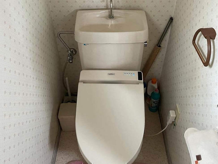 トイレ交換を行います。【TOTO ZR1】を取り付けます【草津栗東店】日浦