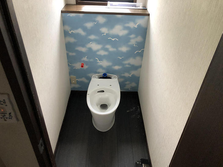 内装が仕上がりましたら、次はトイレの設置です！！【八日市店】山中和樹・金ヶ﨑