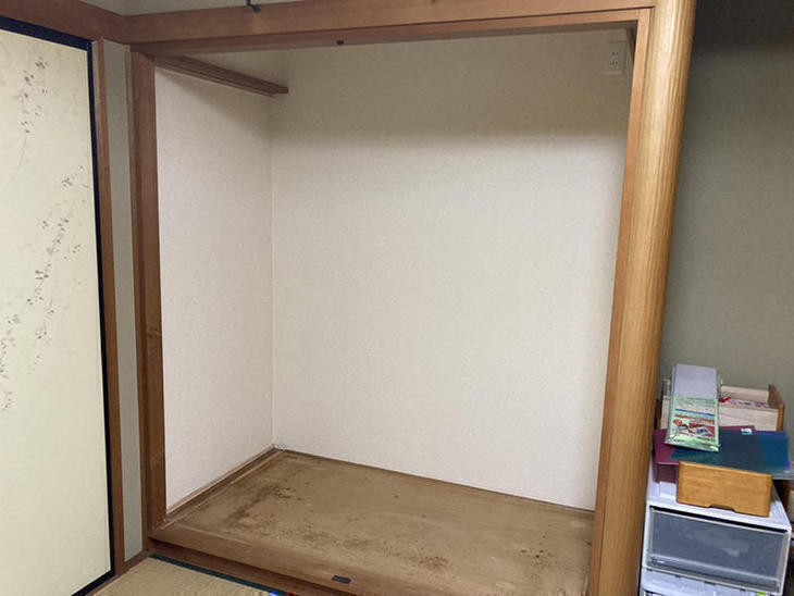 和室のクロスを貼り替えました。【彦根店】有本