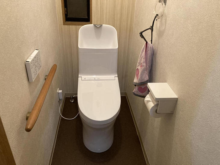 トイレの交換が終わりました。TOTO　ZJです！【彦根店】有本