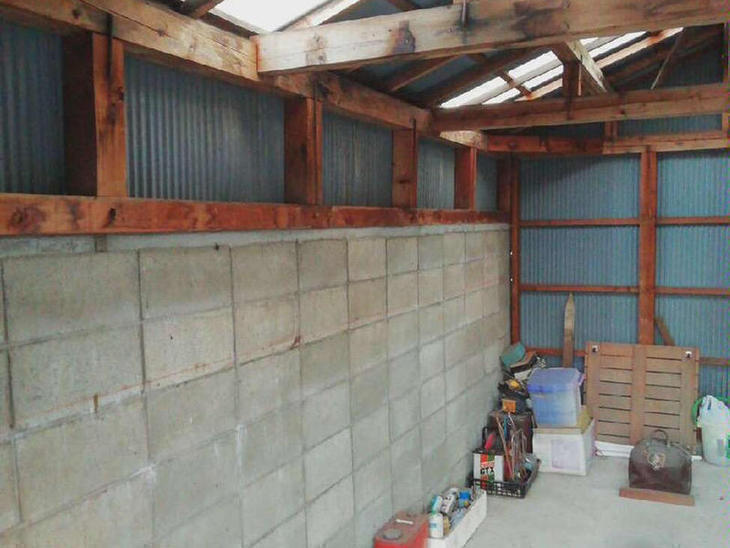 駐車場の棚を解体しました。【大津堅田店】山本