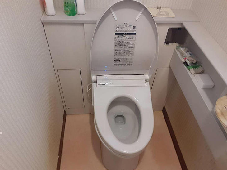 トイレの便座交換をしました！【八日市店】金ヶ﨑