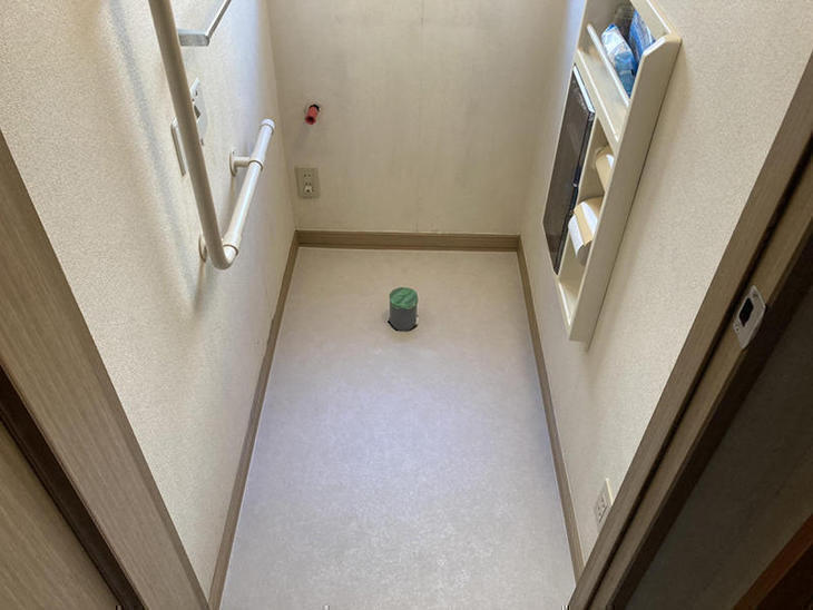 トイレのクッションフロアを貼り替えました！トイレを設置して完成です！【彦根店】有本