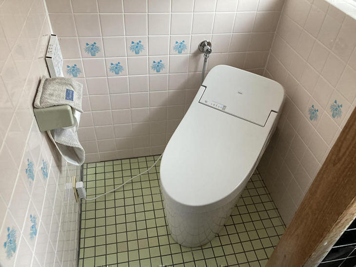トイレの交換が完了致しました。【水口店】越田