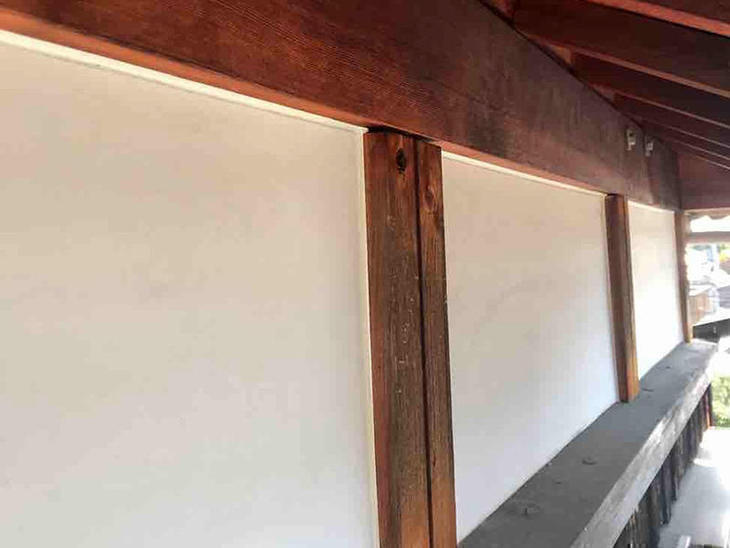 外壁面をコーキングしました。【大津堅田店】山本