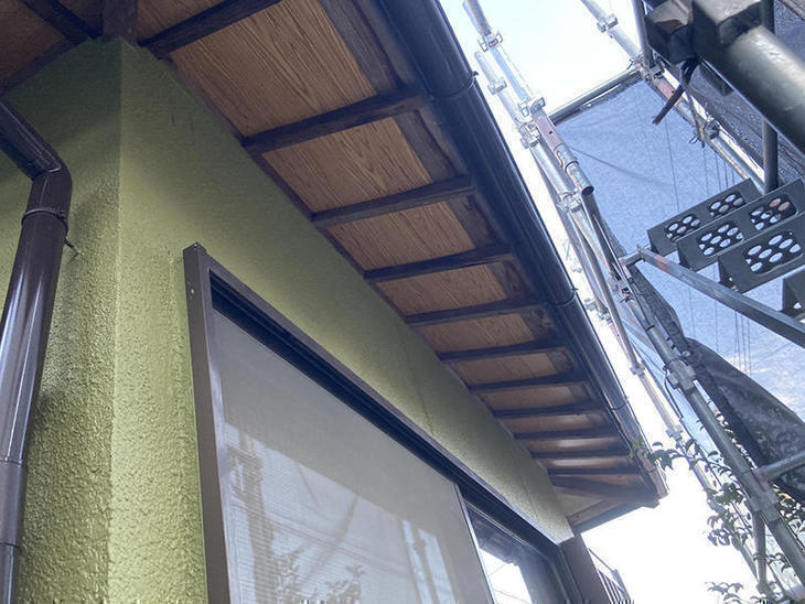 1階の軒天井の上張りをしていただきました！【水口店】森田