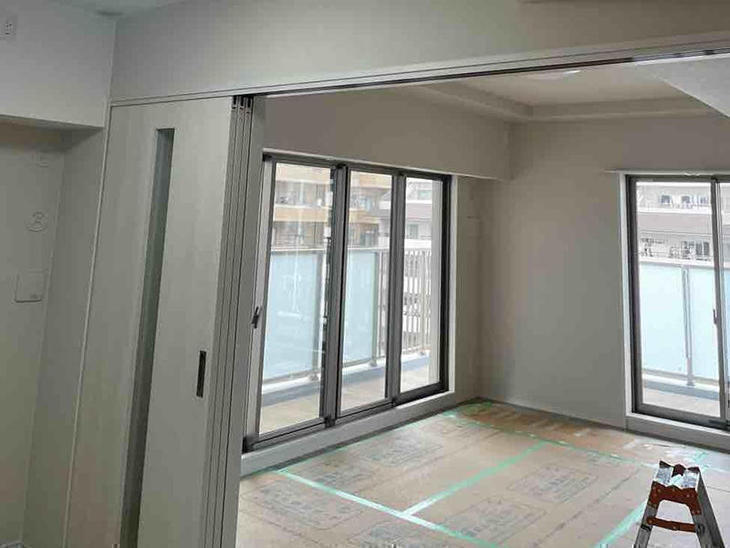 クロスを張り替え工事が完了しました。【草津栗東店】日浦