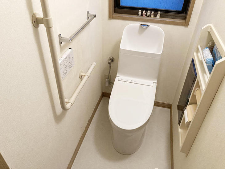 トイレを交換しました！TOTO　ZJを取り付けました。【彦根店】有本