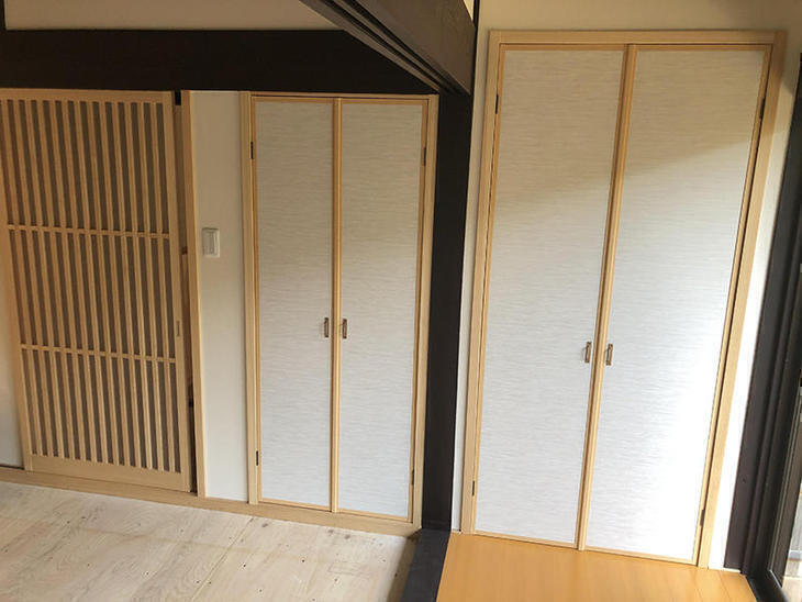 木製建具と襖を設置しました！【八日市店】山中和樹・金ヶ﨑