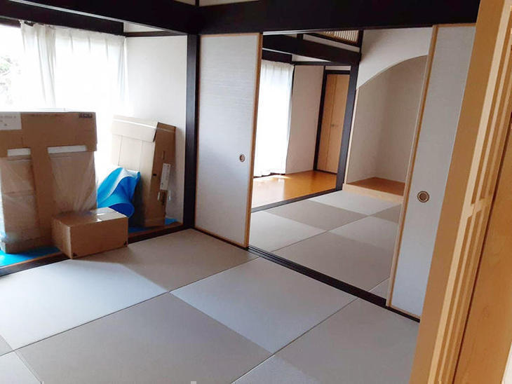 和室を改装しました！綺麗な仕上がりで快適な暮らしができます！【八日市店】山中和樹・金ヶ﨑
