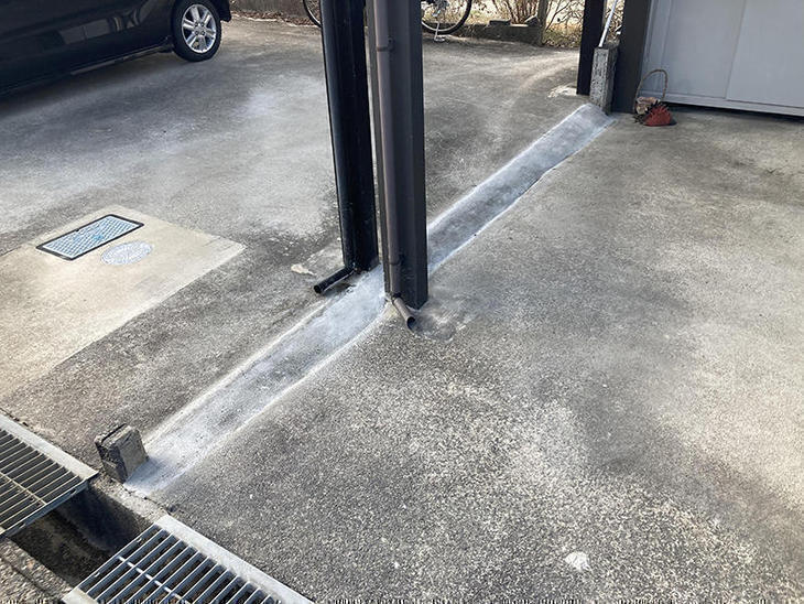 ブロック塀を撤去しました。【水口店】越田