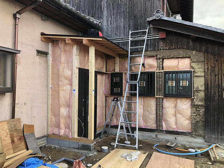 勝手口を増築してます！【八日市店】山中和樹・金ヶ﨑