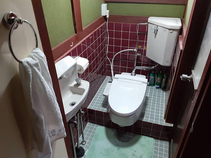 和式トイレに和風アタッチメントを取付ました！【八日市店】金ヶ﨑