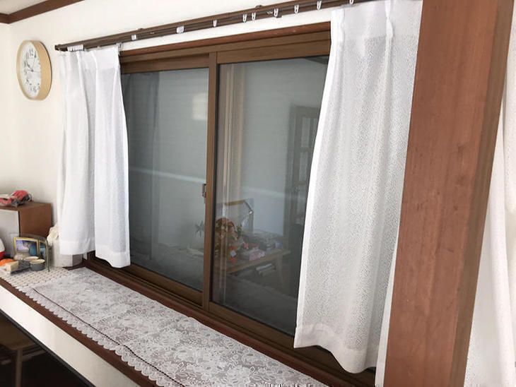 寒さ対策で内窓【YKKAP　プラマードU】を設置しました。【大津湖西店】上田滉大