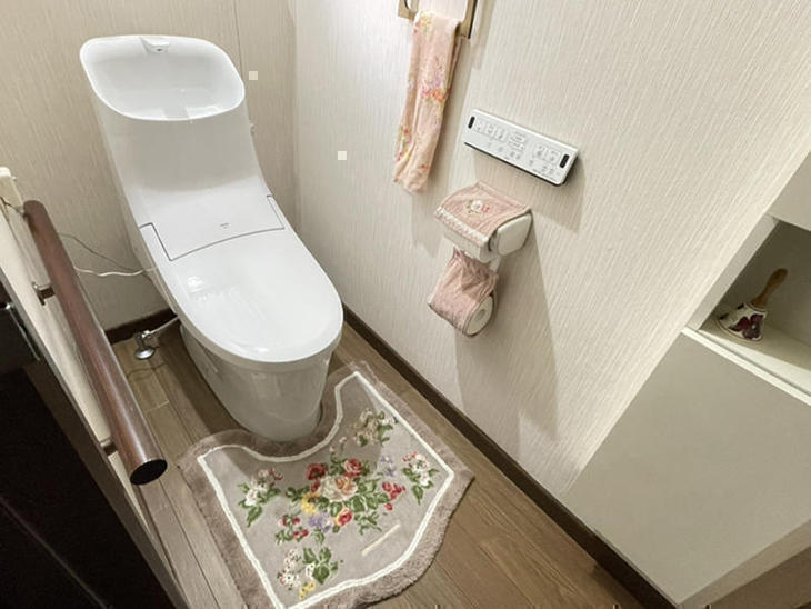トイレの交換が完了しました！リクシル　匠工房オリジナルになりました。【大津湖西店】築山
