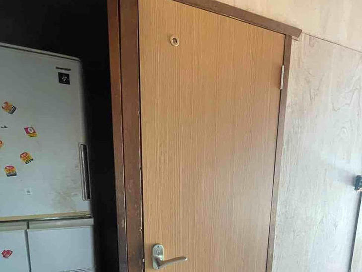 トイレ木製建具の交換をしました！【八日市店】金ヶ﨑