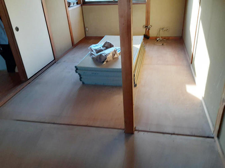 2階の解体工事を行いました【草津栗東店】日浦