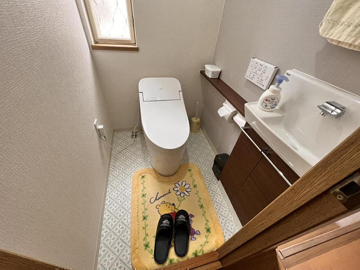 トイレと手洗い器取り付けました。【水口店】藤井