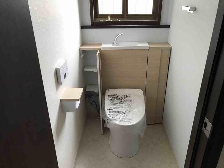 トイレの取り付けをしました。【TOTO　レストパル】です。【草津栗東店】渡邊