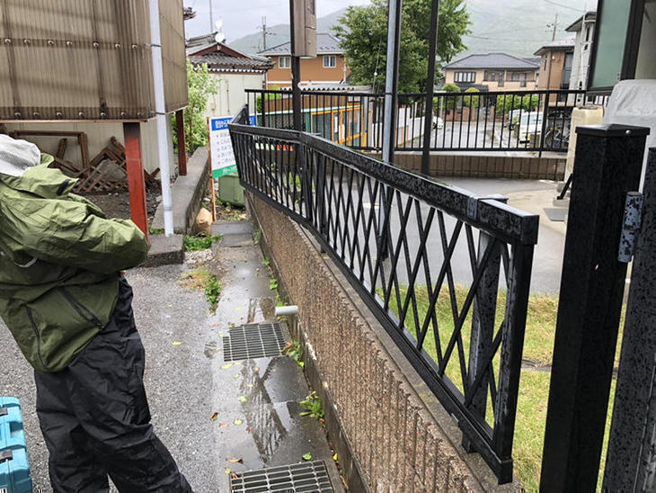 フェンス解体工事を行いました。【湖東湖北店】堀・古屋
