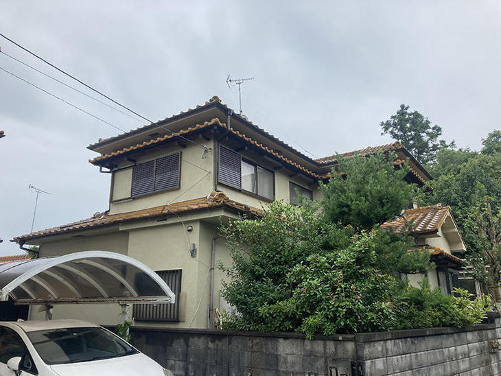 外壁は見た目だけだけでなく、防水効果がとてもとても重要です！【野洲店】西嶋