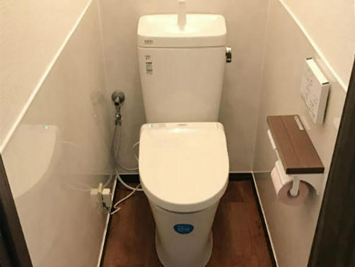 トイレを交換しました。【湖東湖北店】世良