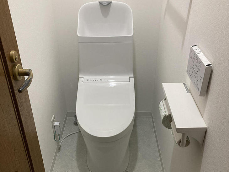【TOTO　ZR1】に交換しました。新しいトイレで新生活を！【野洲店】西嶋