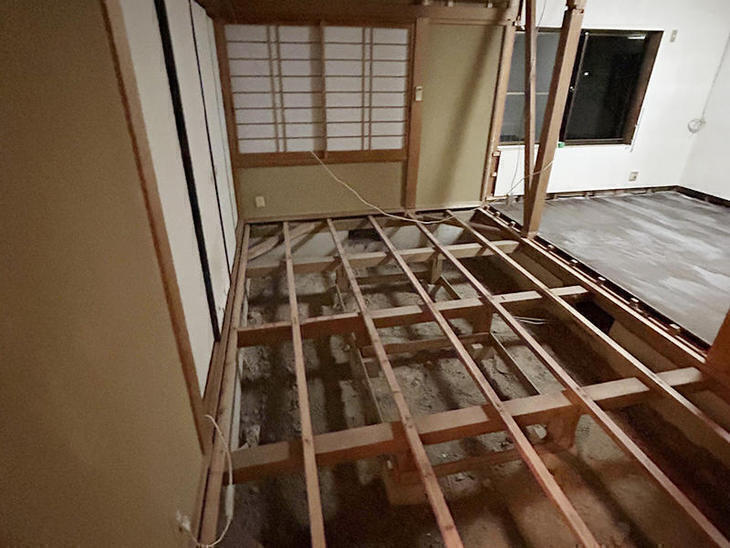 和室を解体しました。【草津栗東店】田代